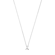 Isabel Bernard Saint Germain Chloé 14 Carat Whitegold Initial Necklace IB340061-A