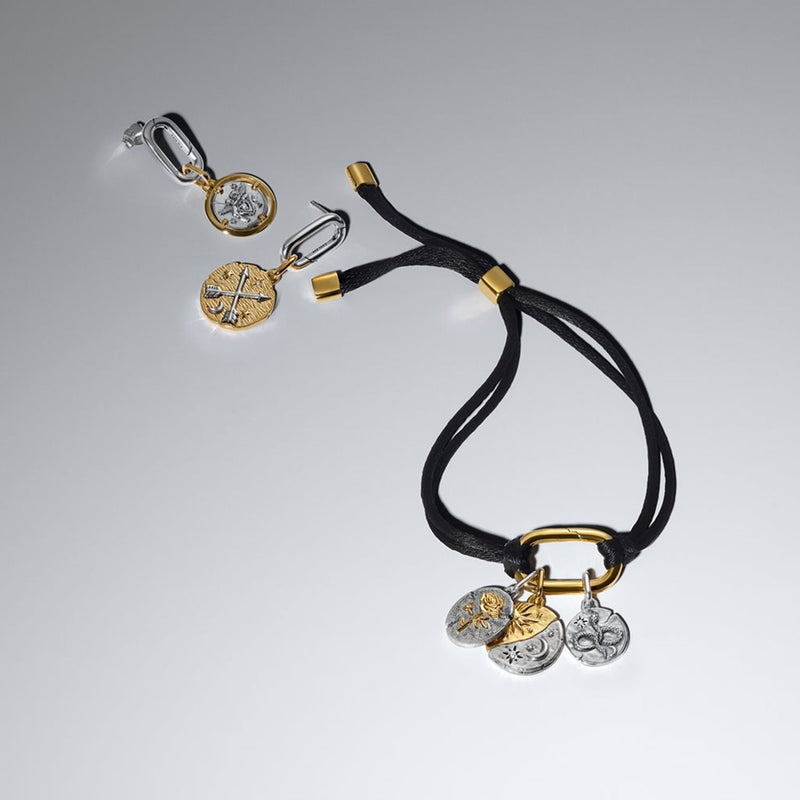 Pandora ME Gold Plated Openable Link Cord Bracelet 564680C01-zoom-