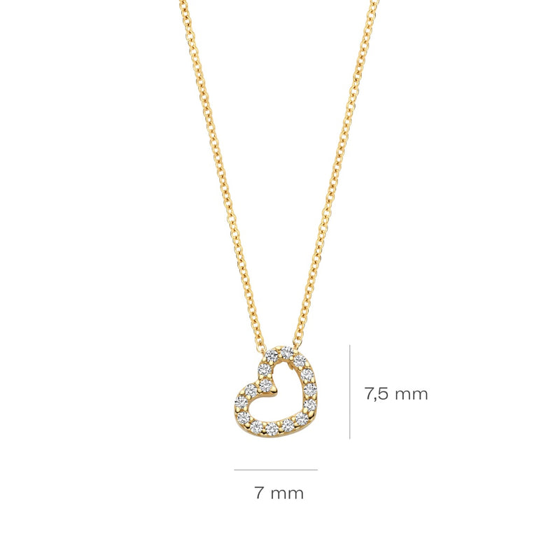 Blush 14 karat gold Necklace 3072YZI-zoom-