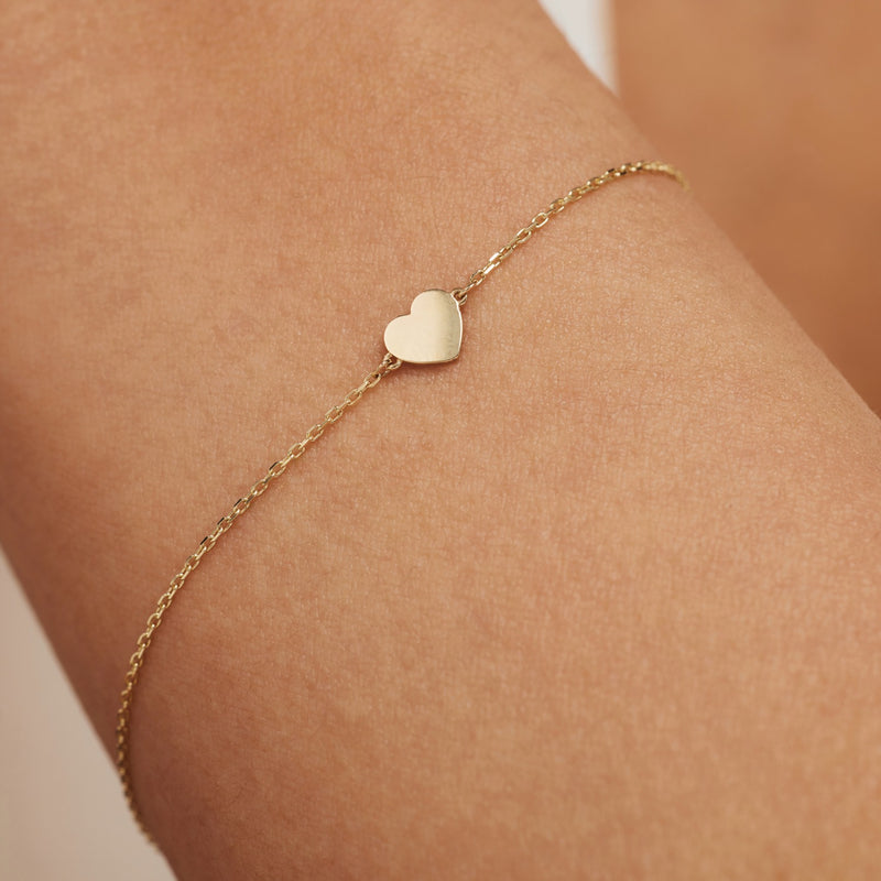 Isabel Bernard Belleville Amore 14 Carat Golden Bracelet IB320068-zoom-
