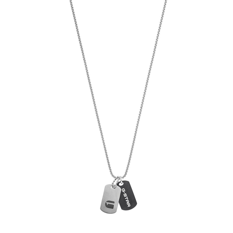 G-Star M-Tag Silver-Tone Necklace GSJ.101.02-zoom-