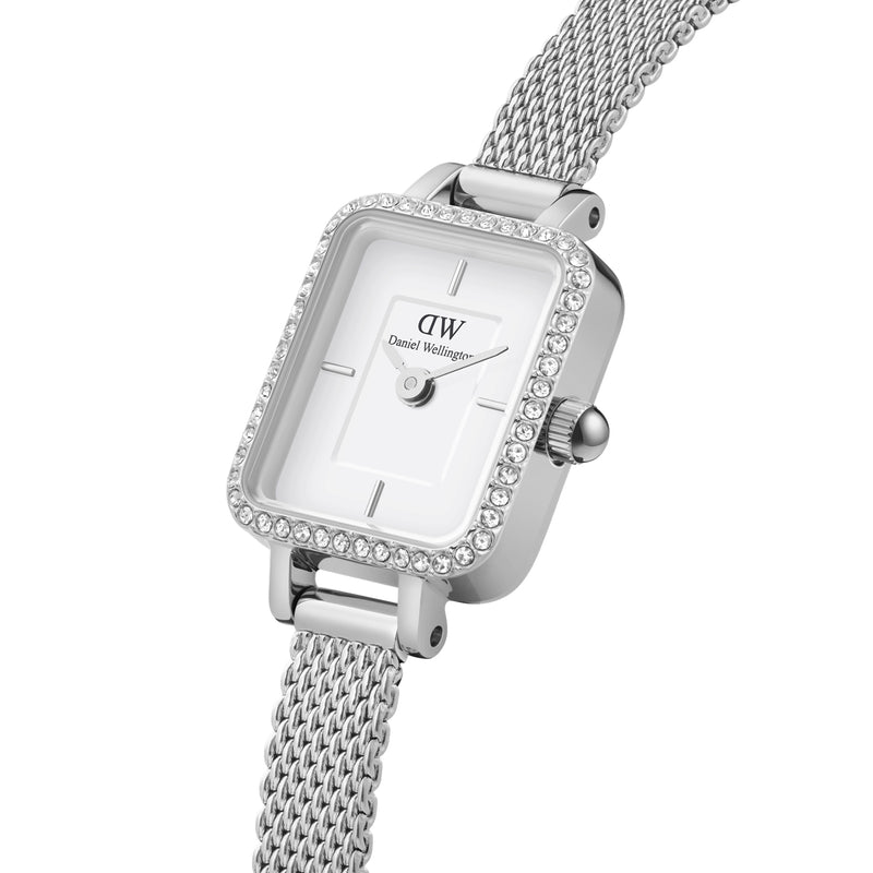 Daniel Wellington Quadro Mini Silver Watch DW00100732-zoom-