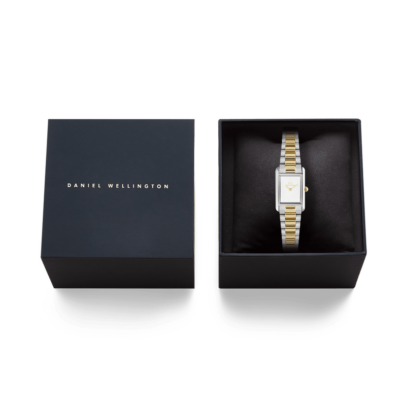 Daniel Wellington Bound Mini 3-Link Bicolor Women's Watch DW00100932-zoom-