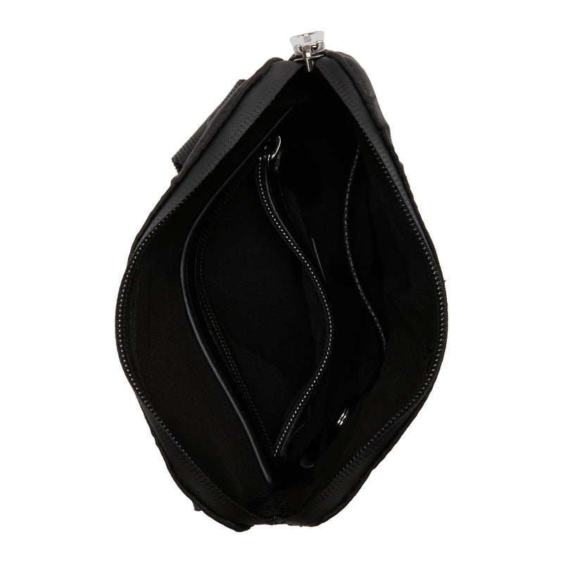 Valentino Bags Klay Re Black Crossbody Bag VBS7CF05NERO-zoom-