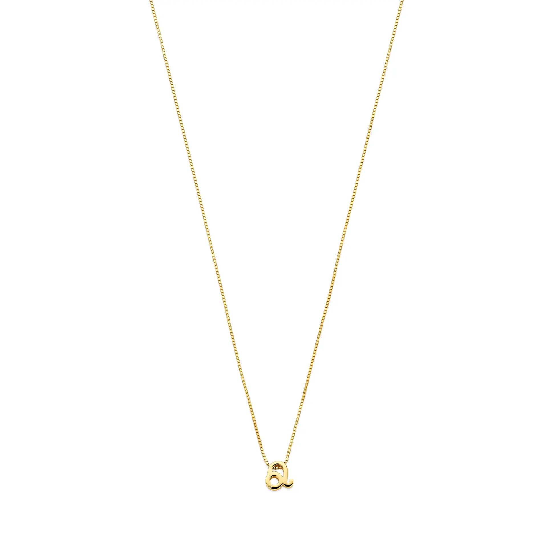 Isabel Bernard Étoiles d’Or Leo 14 Carat Gold Venetian Necklace With Horoscope IB340182