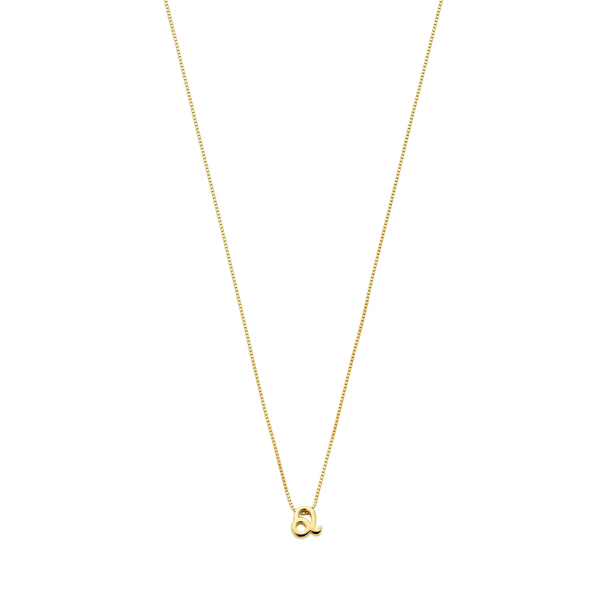 Isabel Bernard Étoiles d’Or Leo 14 Carat Gold Venetian Necklace With Horoscope IB340182