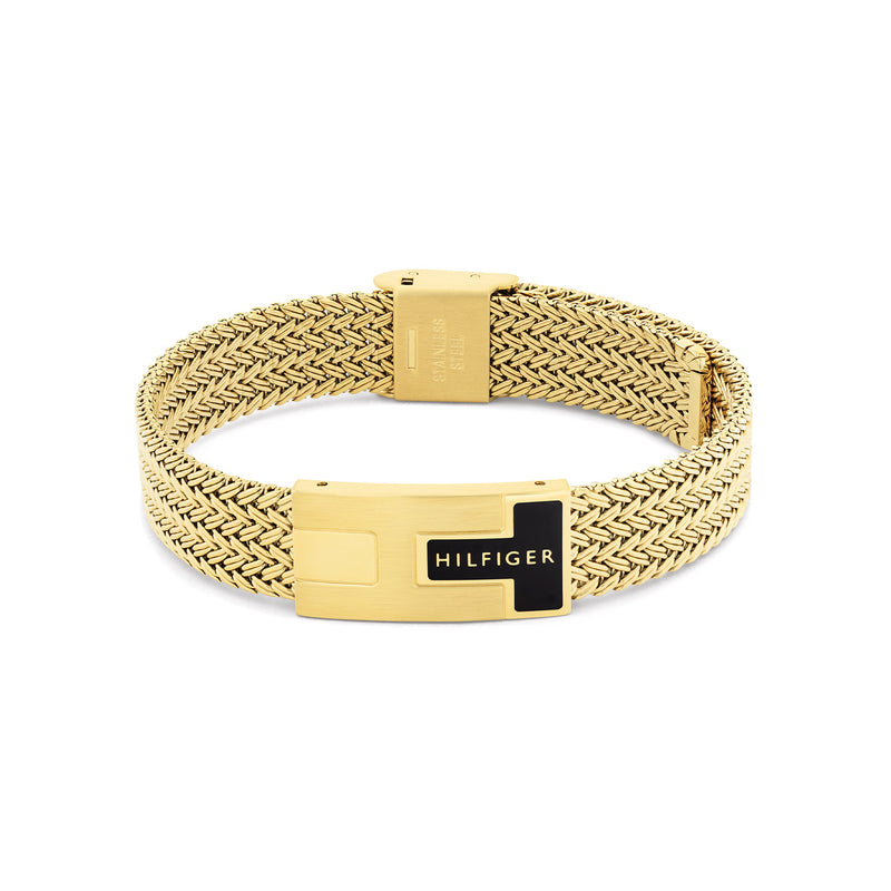 Tommy Hilfiger Stainless Steel Gold-coloured Men's Chain Bracelet TJ2790706-zoom-