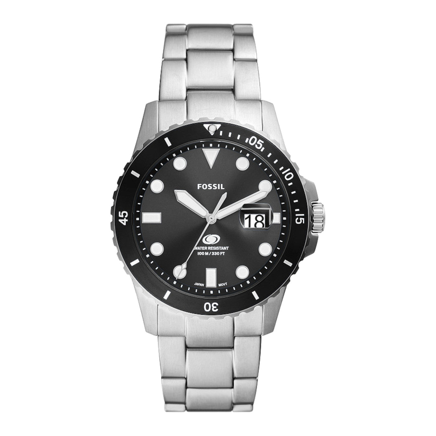 Fossil Blue Silver Stainless steel Watch FS6032