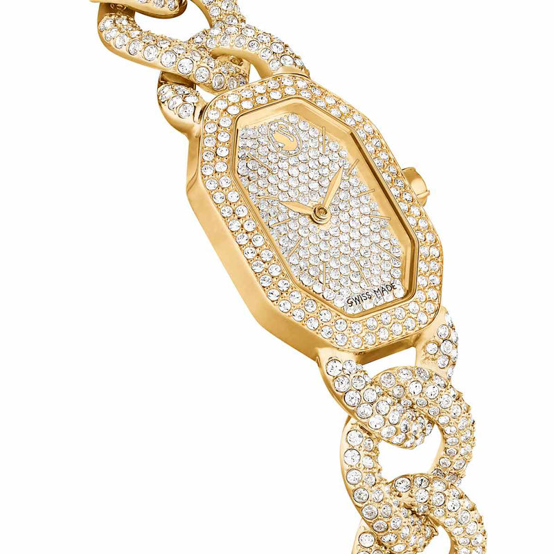 Swarovski Dextera Gold Watch 5668854-zoom-