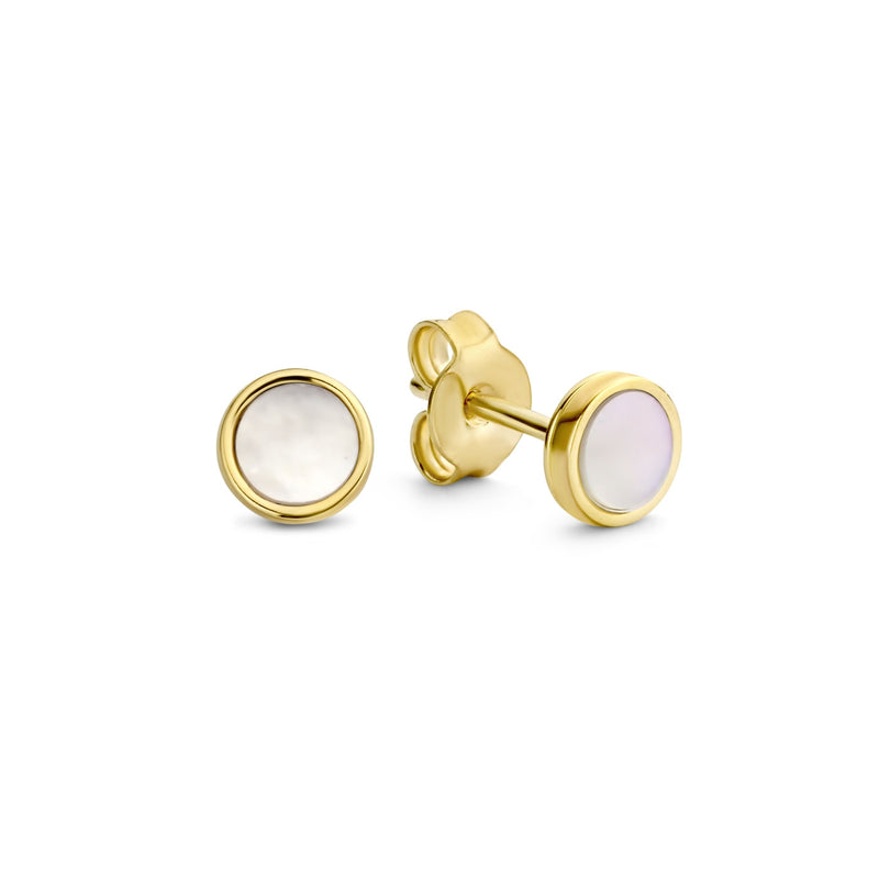 Isabel Bernard Cadeau d´Isabel 14 Carat Golden Earrings Set IB90126-zoom-