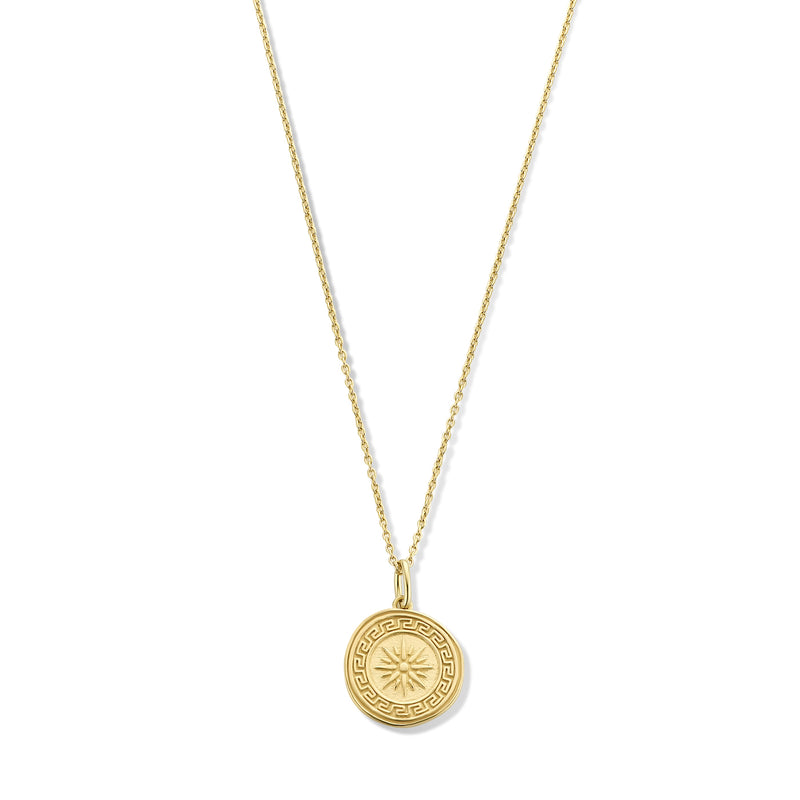 Violet Hamden Athens Agora 925 Sterling Zilveren Goudkleurige Ketting VH340001 (Lengte: 40.00-45.00 cm)-zoom-
