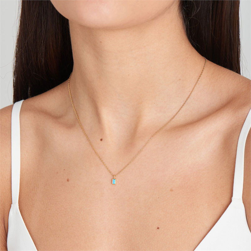 Ania Haie Into The Blue 925 Sterling Silver Necklace 2002-AH-N033-01G