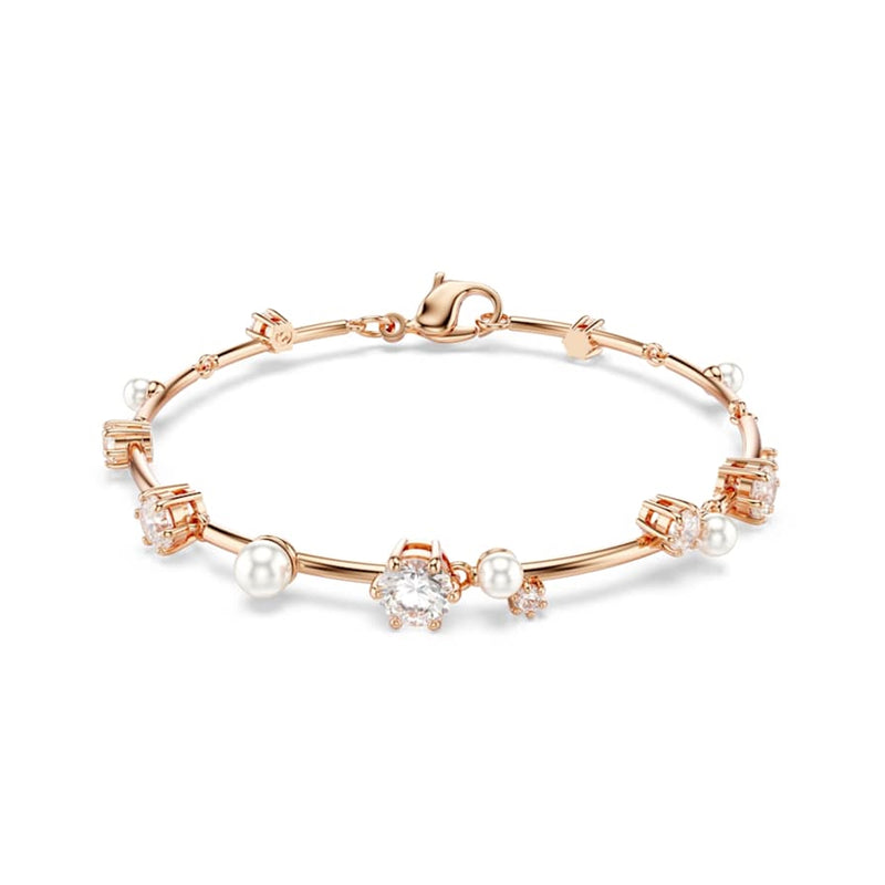 Swarovski Constella Rose Gold Coloured Bracelet 5729505-zoom-
