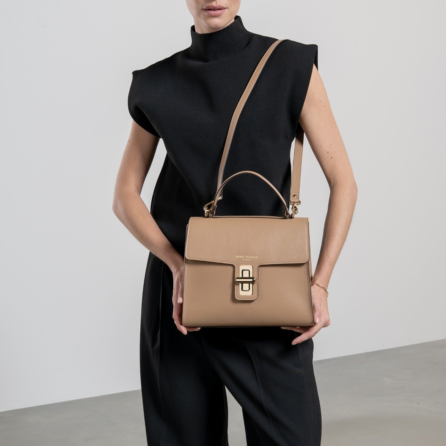 Isabel Bernard Femme Forte Handbag Beige IB21127-072