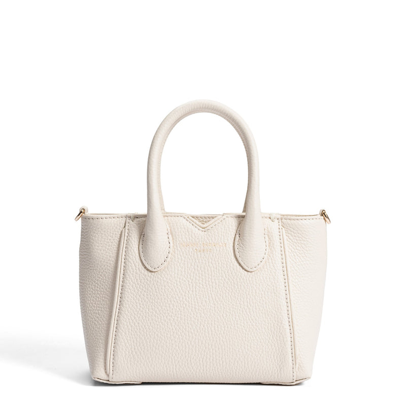 Isabel Bernard Honoré Cloe Mini Cream Calfskin Leather Handbag IB21124-070-zoom-