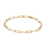 Jackie Gold Elegant Boxlink 14 Karat Gold Necklace 585 JKB25.501