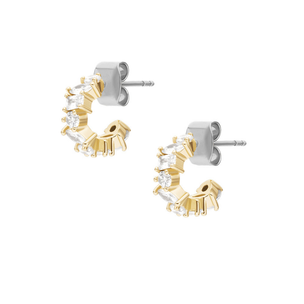 Fossil Ellis Brass Women's Earrings JA7297710