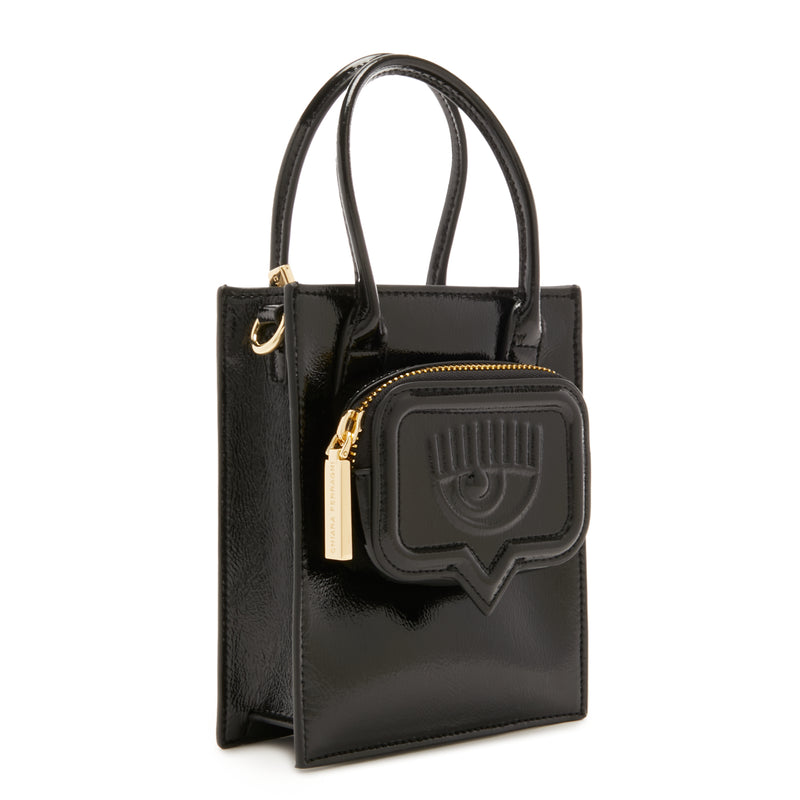 Chiara Ferragni Eyelike Black Crossbody Bag 75SB4BF2-ZS954-899-zoom-
