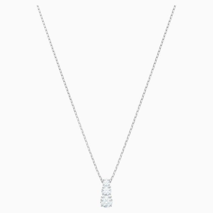 Swarovski Attract Silver Necklace 5414970-zoom-