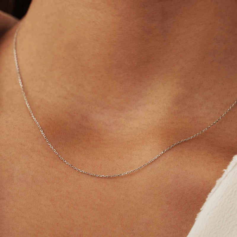 Isabel Bernard Saint Germain Nicole 14 Carat Whitegold Necklace IB340119-zoom-