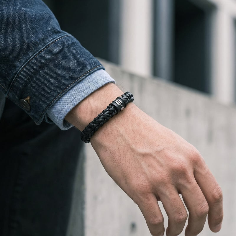G-Star DualShield Black Nylon Bracelet GSJ.108.02-zoom-