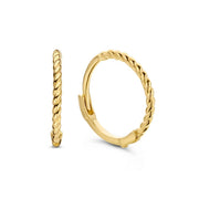 Jackie Gold 14 karat gold Hoop Earrings JKE20.040
