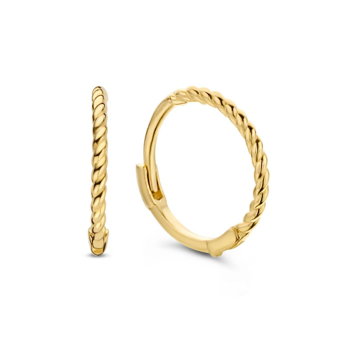 Jackie Gold 14 karat gold Hoop Earrings JKE20.040