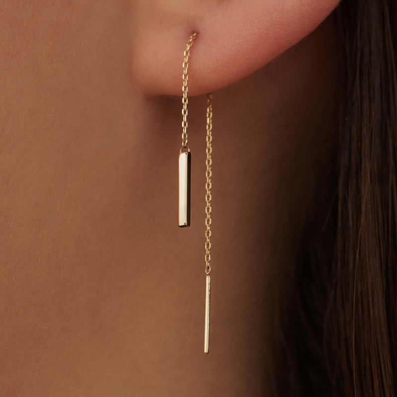 Isabel Bernard Le Marais Rosalie 14 Carat Golden Drop earrings IB360214-zoom-