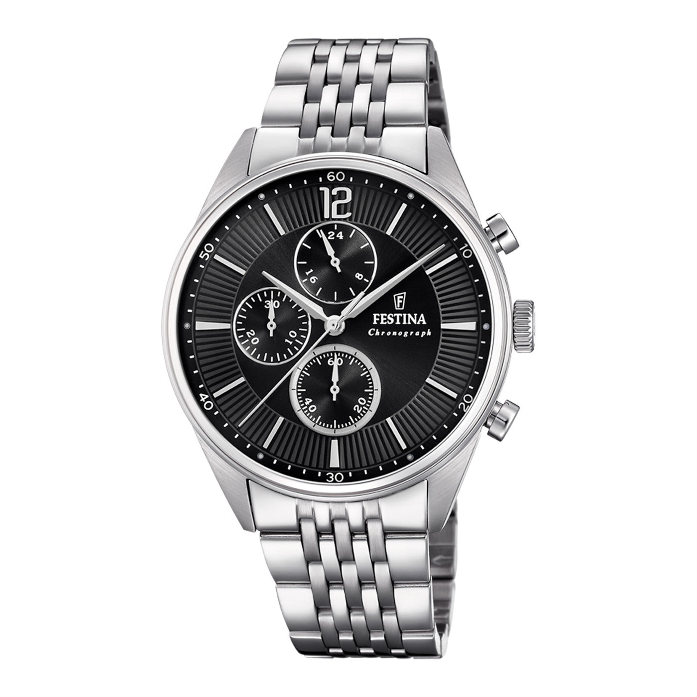 Festina Timeless Chrono Silver Watch F20285/4