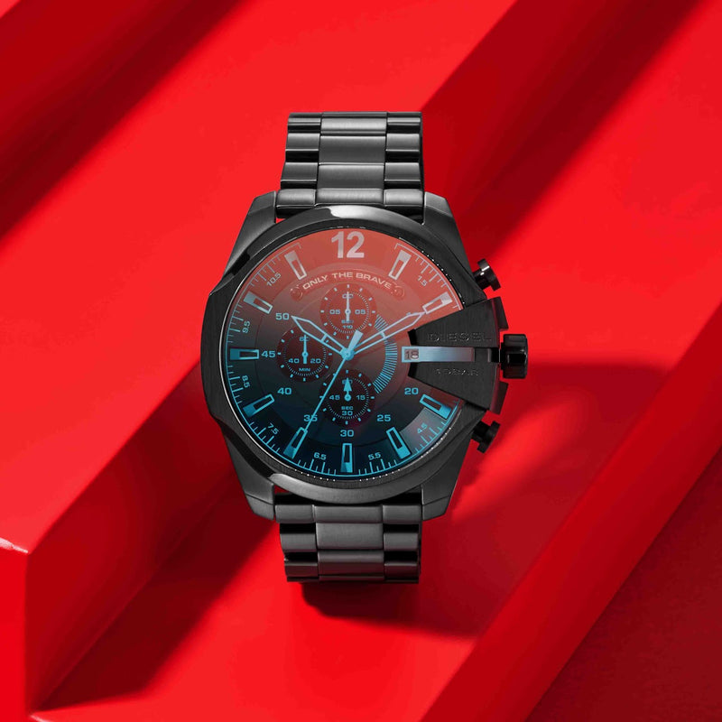Diesel Mega Chief Grey Watch DZ4318-zoom-