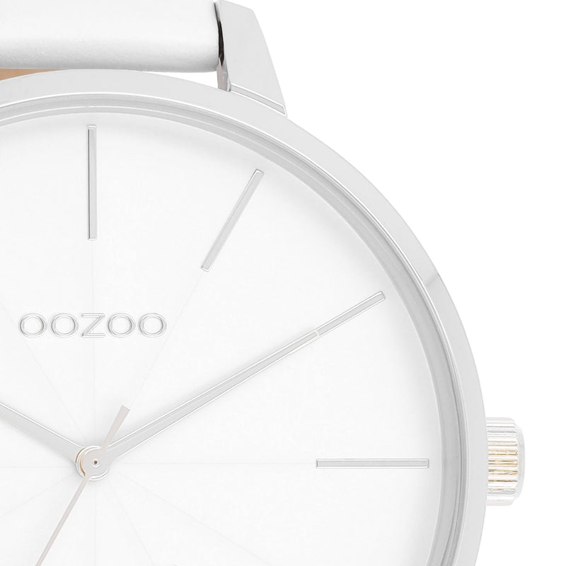 OOZOO Timepieces White Watch C11345-zoom-