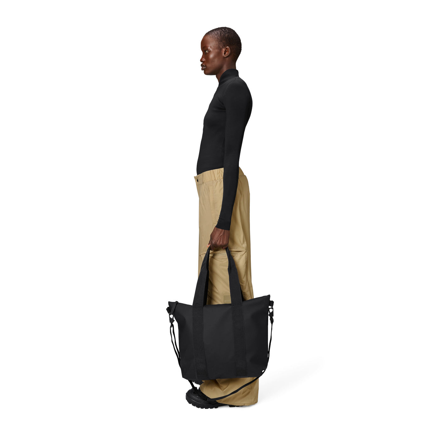Rains Mini Black Shopper R14160-01