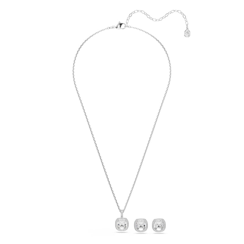 Swarovski Una Angelic Cushion Silver-Tone Jewellery Set 5754343-zoom-