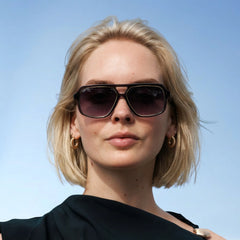 Isabel Bernard La Vilette Milky Grey Sunglasses IB380009-03-01