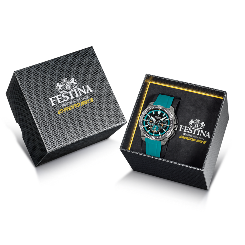 Festina Chrono Bike Blue Men's Watch F20725/6-zoom-