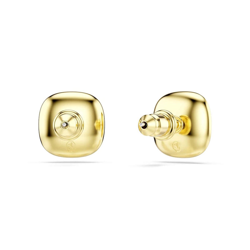 Swarovski Una Angelic Cushion Gold-Tone Stud Earrings 5764762-zoom-