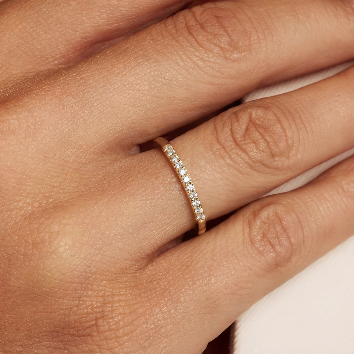 Isabel Bernard De La Paix Indy Ring With Diamonds 0.05 Carat IBD330051-50