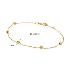 Jackie Gold Rembrandt 14 Karat Gold Bracelet JKB25.554