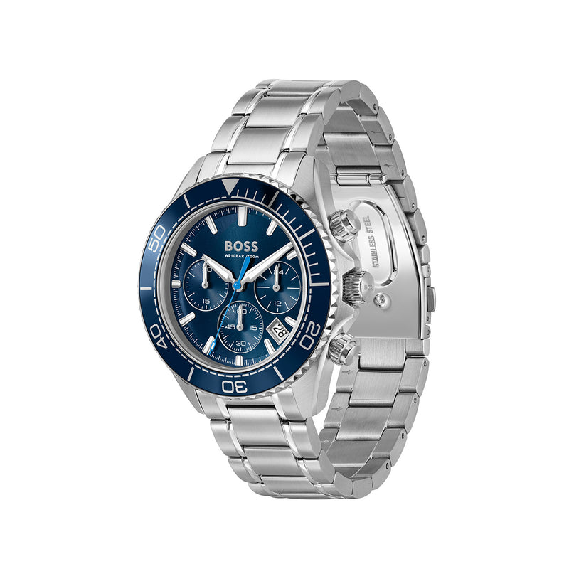 Hugo Boss Chronograph Watch 44 mm HB1514322-zoom-