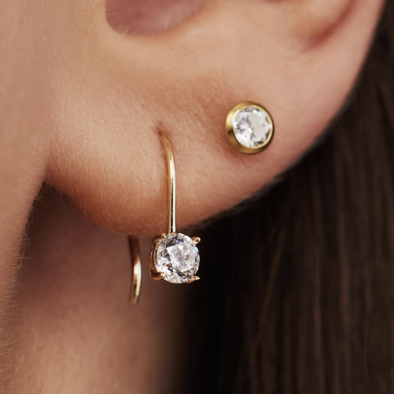 Isabel Bernard Rivoli Elise 14 Carat Golden Drop earrings IB360120-zoom-