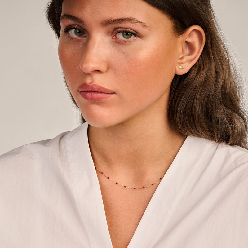Blush 14 karat gold Necklace 3162YRR-zoom-