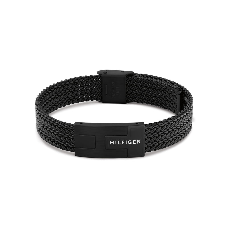 Tommy Hilfiger Stainless Steel Black Men's Chain Bracelet TJ2790707-zoom-