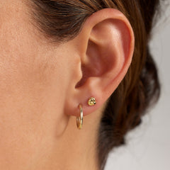 Beloro Jewels Della Spiga Emilia 9 carat gold Ear Studs BO360034