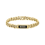 Hugo Boss Kassy Emblem Gold Coloured Bracelet HBJ1580680M