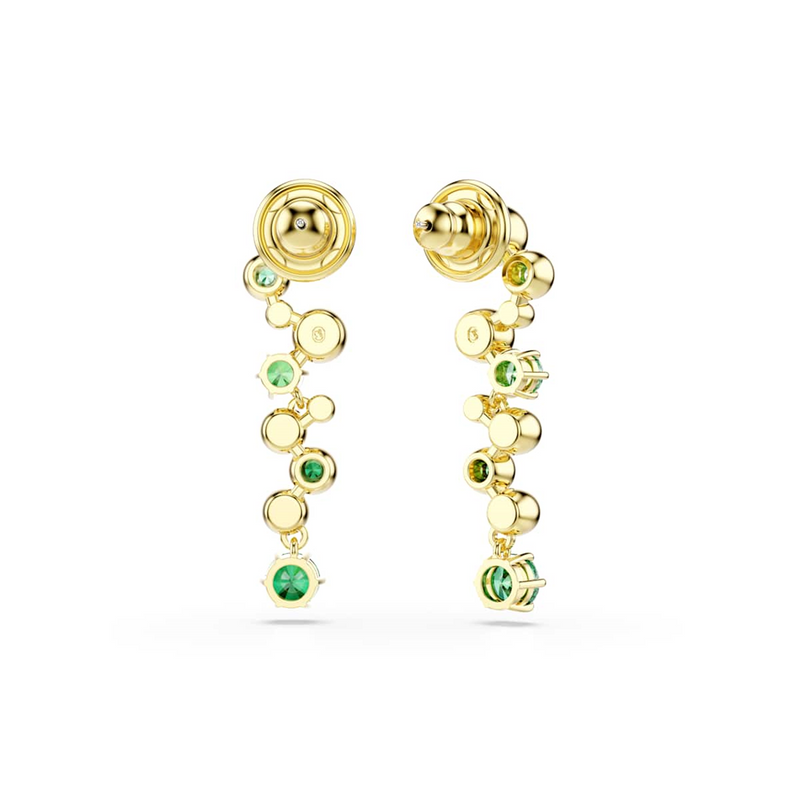 Swarovski Constella Gold Coloured Earrings 5732248-zoom-