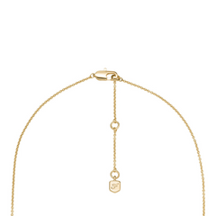 Fossil Sutton Brass Women's Necklace JA7298710