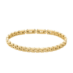 Fossil Arden Gold Coloured Stainless Steel Bracelet JF04901710
