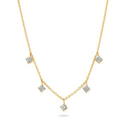Blush 14 karat gold Necklace 3157YZI