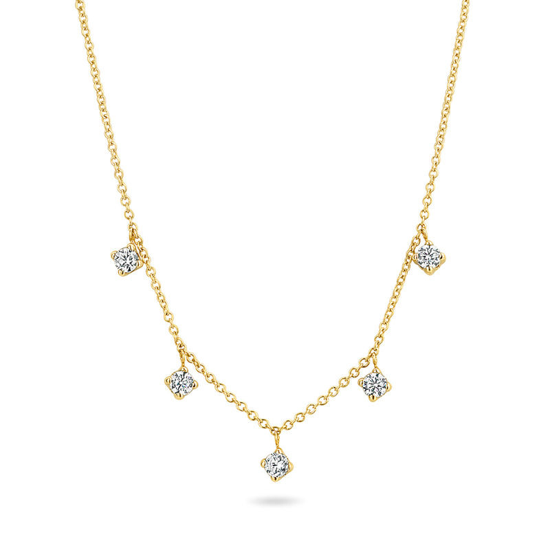 Blush 14 karat gold Necklace 3157YZI-zoom-