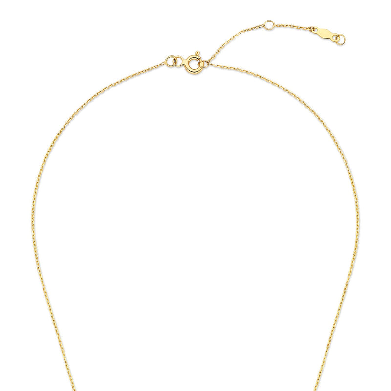 Isabel Bernard De la Paix Eloise 14 karat gold necklace with diamond 0.1 carat IBD350025-zoom-